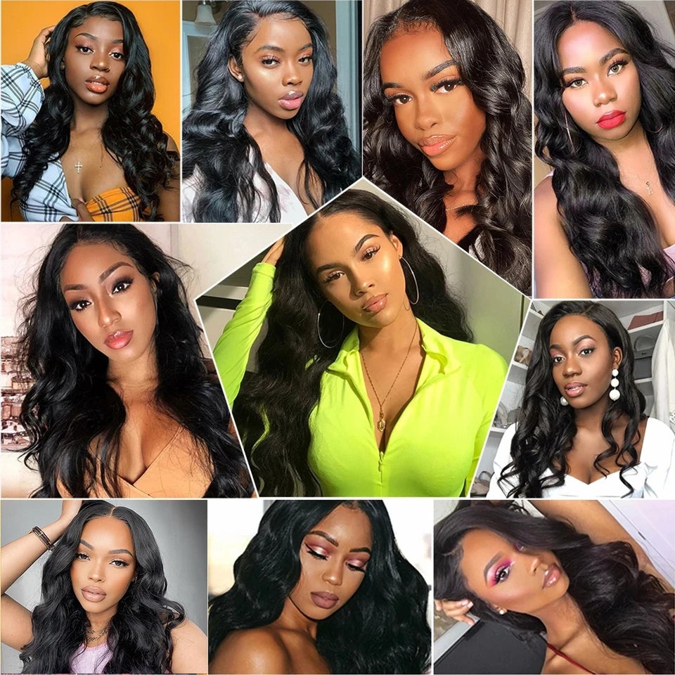 Premium 12A Indian Body Wave Hair Collection - Raw Virgin Bundles & Closures.