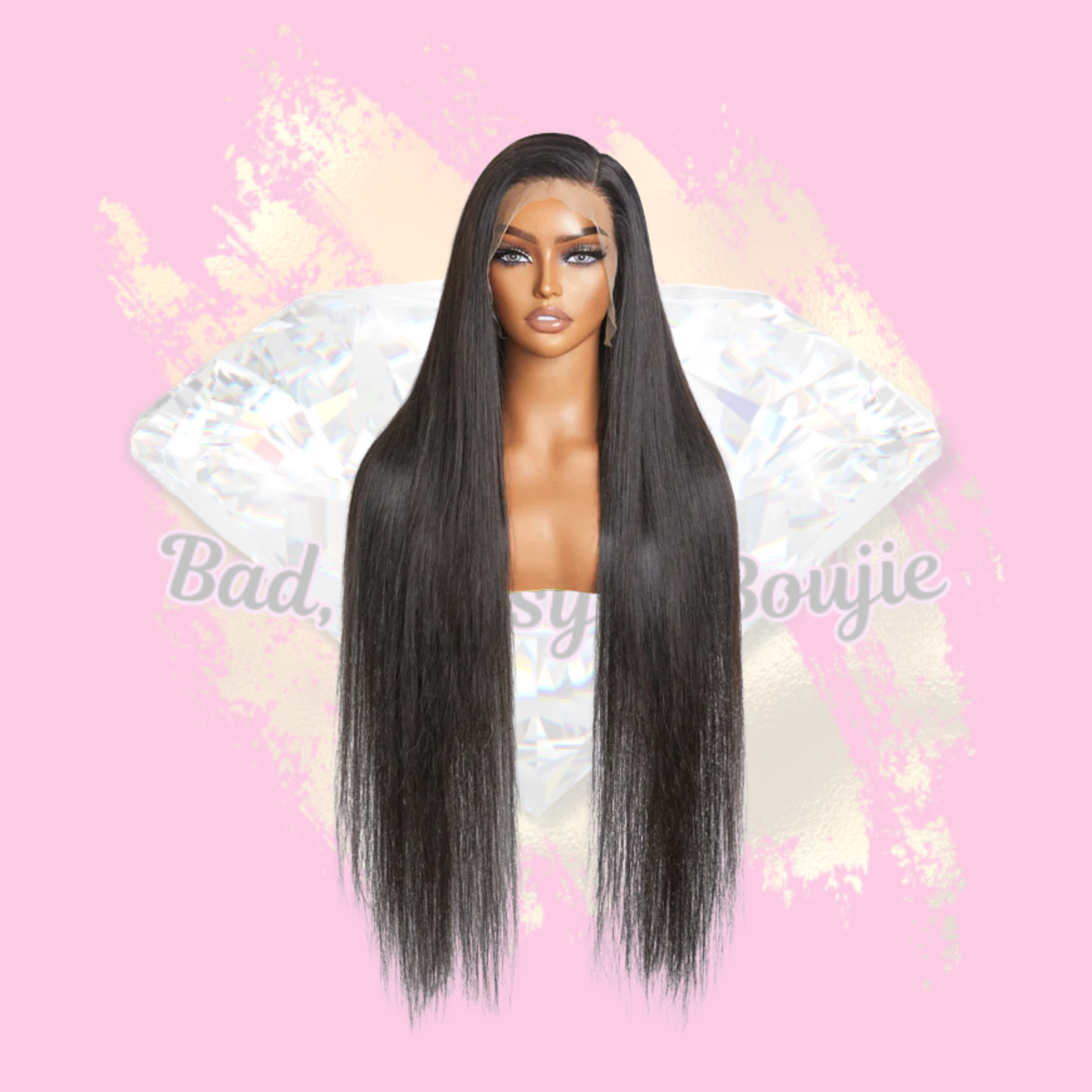 13x4 Full Frontal Lace Wig Straight.