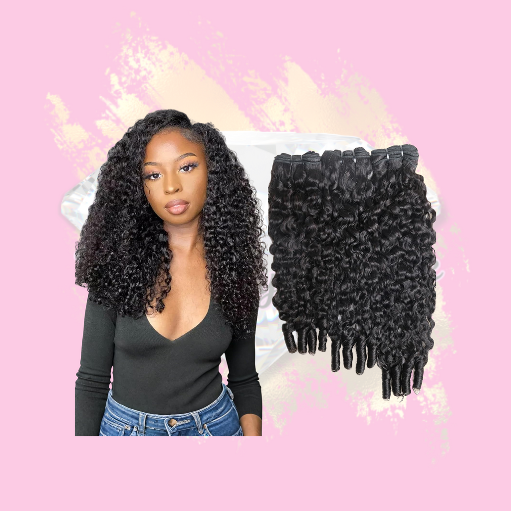 Burmese Curly Bundles Virgin Hair.
