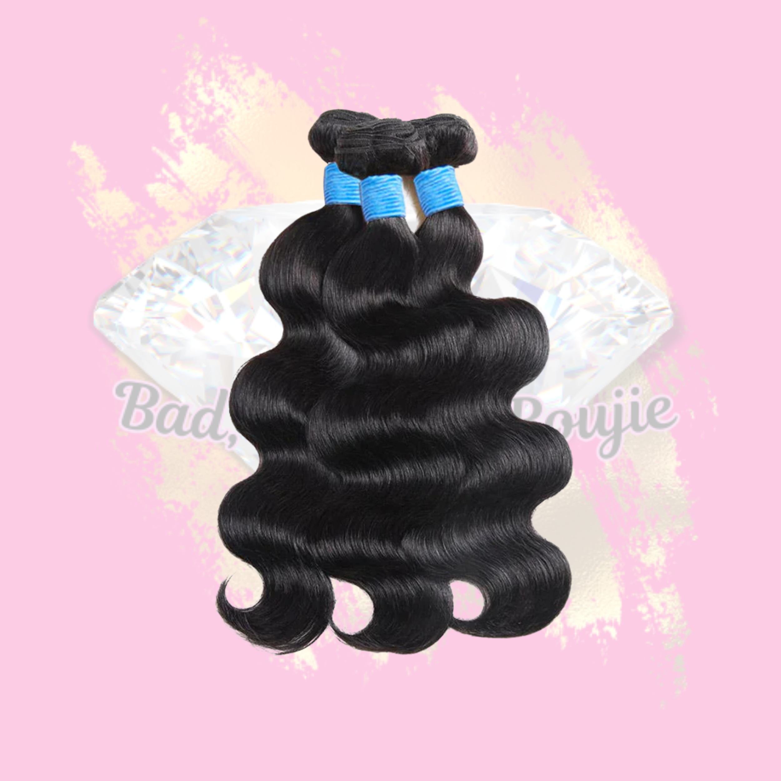 Body Wavy Virgin Hair Natural Black.
