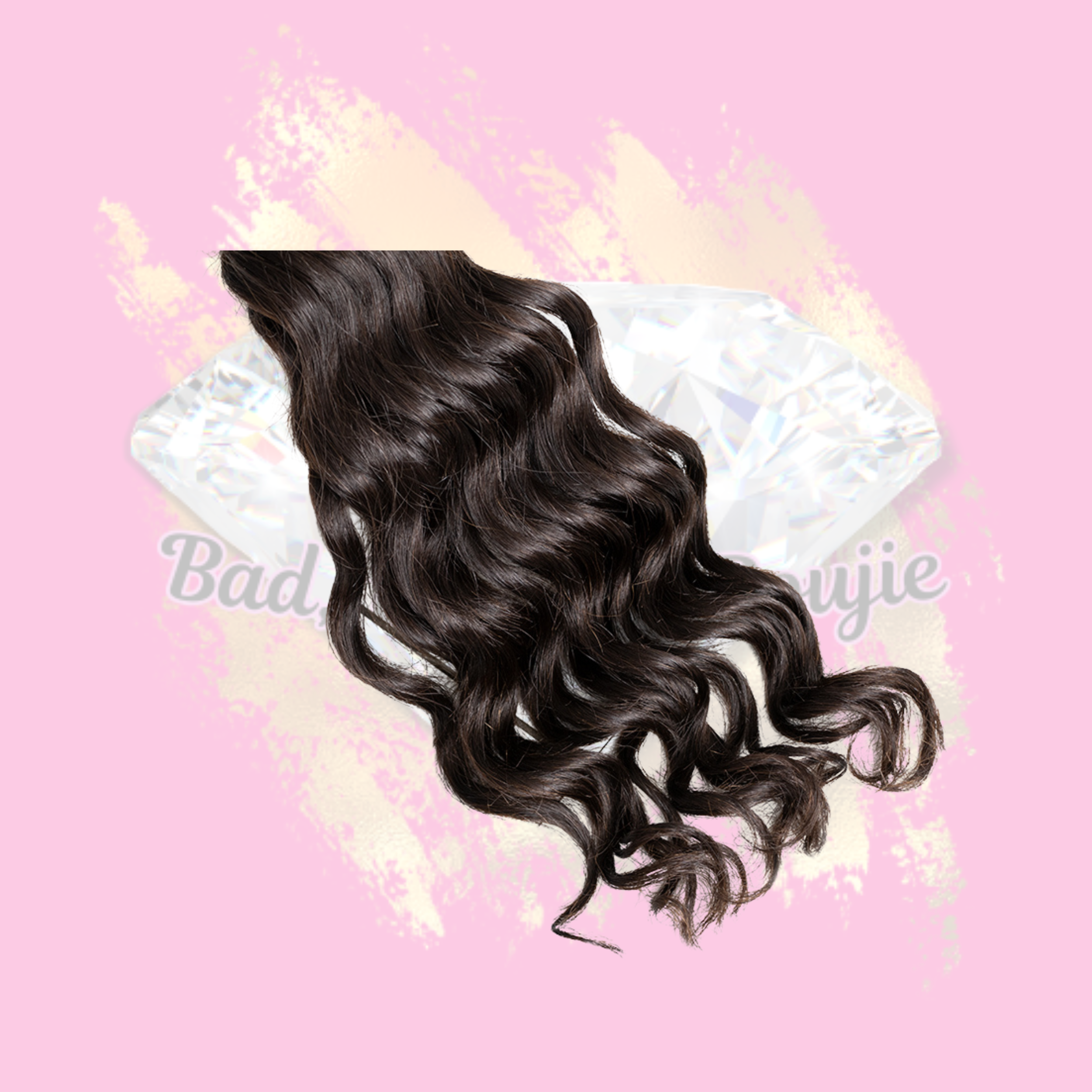 Cambodian Raw Virgin Hair Bundles - Deep Wave Human Hair Extensions.